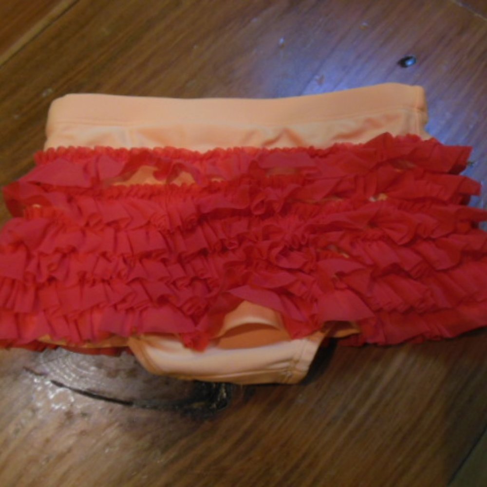 HANNA ANDERSSON 90 Ruffled Tulle Swim Skirt